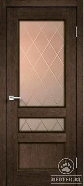 Межкомнатная дверь со стеклом 27
