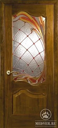 Межкомнатная дверь янтарный дуб - 15