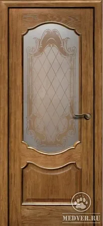 Межкомнатная дверь со стеклом 48