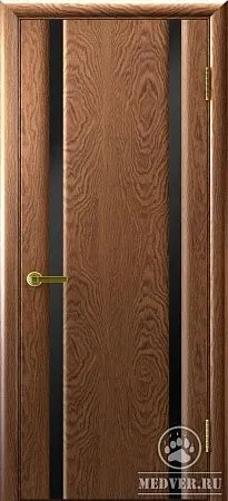 Дверь цвета орех - 11
