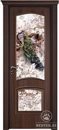 Недорогая дверь из экошпона-166