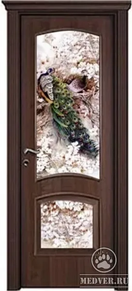 Недорогая дверь из экошпона-166