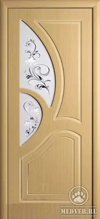 Недорогая дверь из экошпона-178