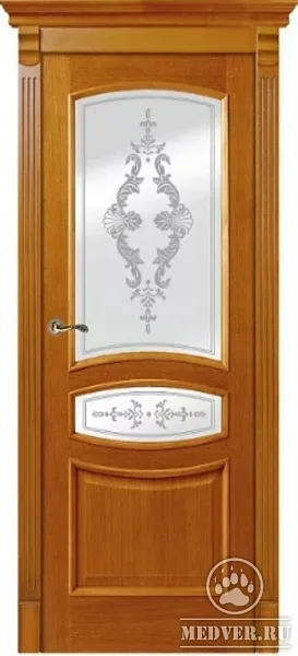 Межкомнатная дверь со стеклом 28