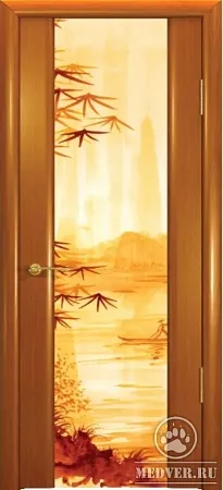 Недорогая дверь из экошпона-170