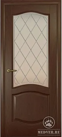 Межкомнатная дверь со стеклом 62