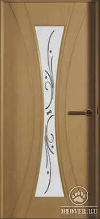 Недорогая дверь из экошпона-146