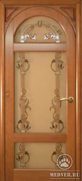 Недорогая дверь из экошпона-128