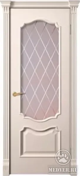 Межкомнатная дверь со стеклом 45