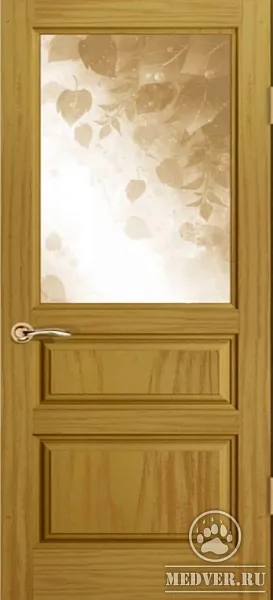 Недорогая дверь из экошпона-162
