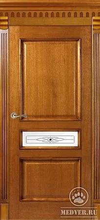 Межкомнатная дверь янтарный дуб - 11