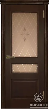 Межкомнатная дверь со стеклом 54