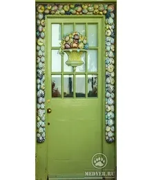 Элитная металлическая дверь-68