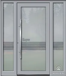 Тамбурная дверь со стеклом-53