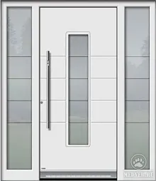Тамбурная дверь со стеклом-51